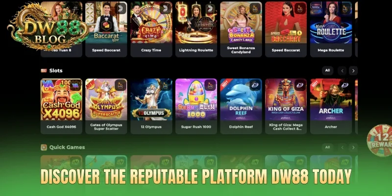 Discover the reputable platform DW88 today