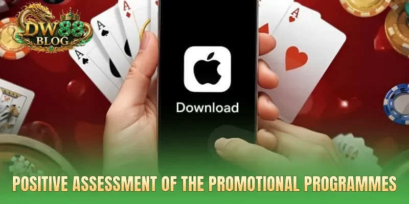 Positive assessment of the promotional programmes