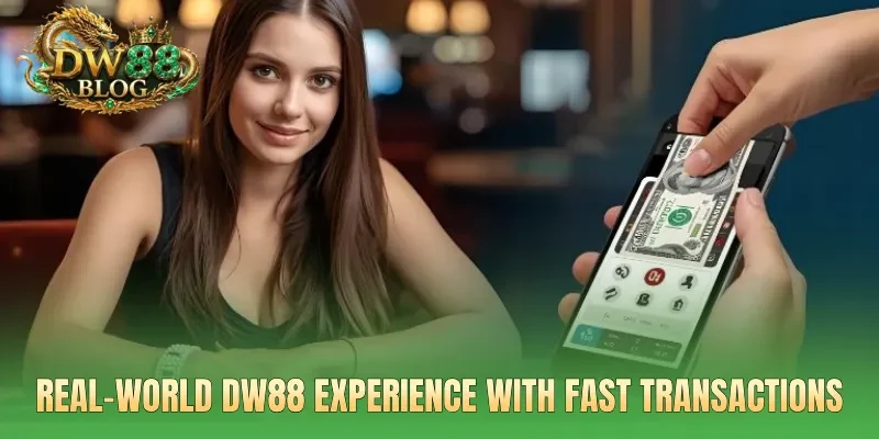 Real-world DW88 experience with fast transactions