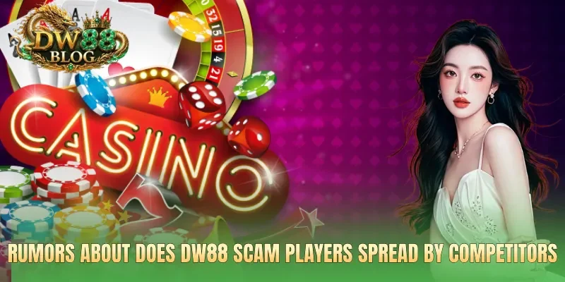 Rumors about does DW88 scam players spread by competitors